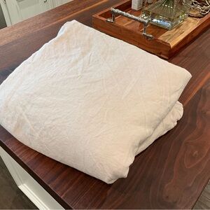 Pottery Barn Cream Blanket Luxurious Soft Bedding
